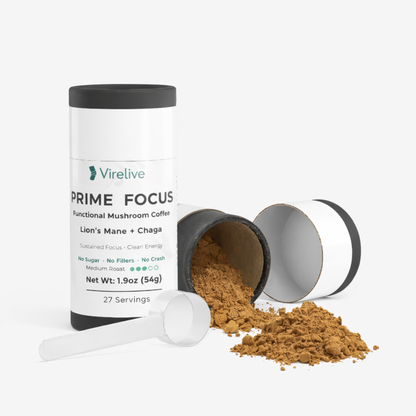 VireLive Prime Focus Mushroom Coffee