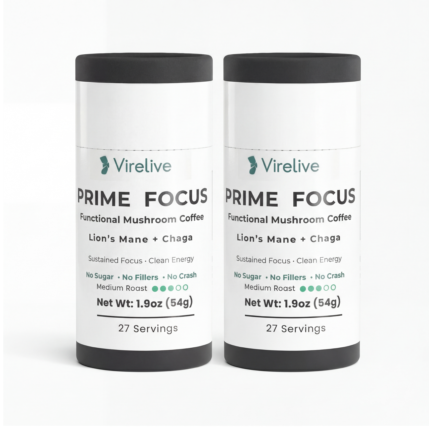 VireLive Prime Focus Mushroom Coffee