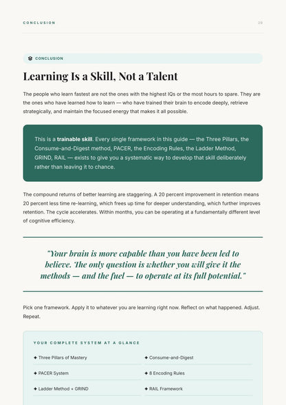 The Learning Advantage: Learn Faster — And Retain Longer