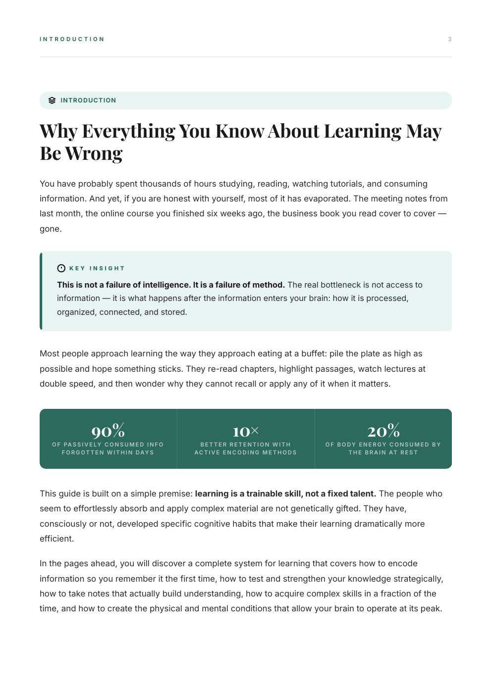 The Learning Advantage: Learn Faster — And Retain Longer